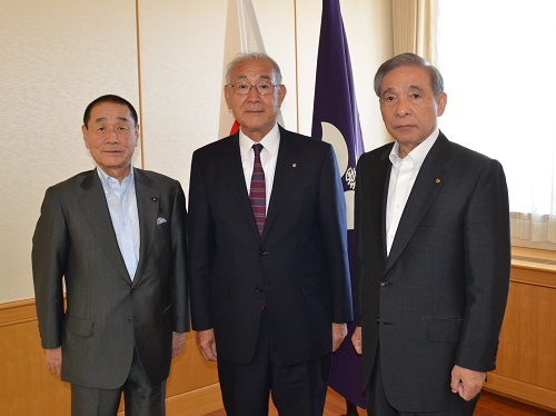 大澤正明群馬県知事を表敬訪問