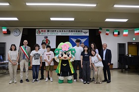 【第12次チェルタルドし青年使節団】飯塚さんファミリー