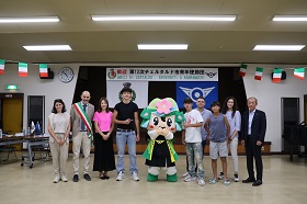 【第12次チェルタルドし青年使節団】金井さんファミリー