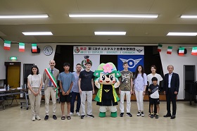【第12次チェルタルドし青年使節団】橋本さんファミリー