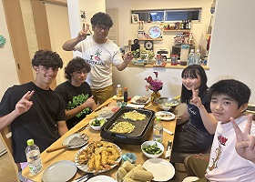 【第12次チェルタルドし青年使節団】0731飯塚家1