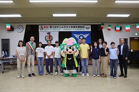 【第12次チェルタルドし青年使節団】倉林さんファミリー