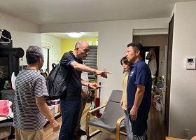 【第12次チェルタルド市青年使節団】家庭訪問　田村家2