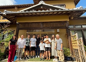 【第12次チェルタルド市青年使節団】家庭訪問　橋本家3