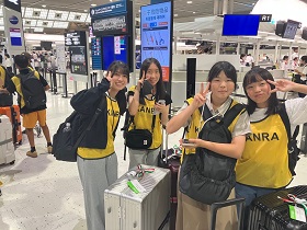 【第19次チェ市訪問甘楽町研修団】成田空港1