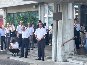 【第19次チェ市訪問甘楽町研修団】出発式1