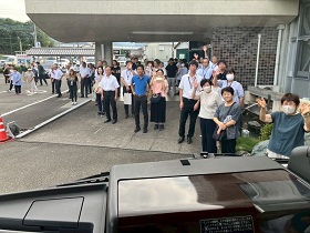 【第19次チェ市訪問甘楽町研修団】出発式3