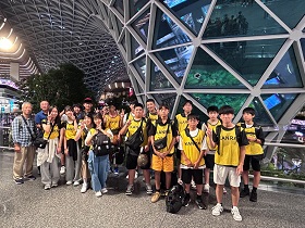 【第19次チェ市訪問甘楽町研修団】ハマド国際空港3