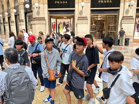 第19次チェ市訪問甘楽町研修団】ミラノ観光３