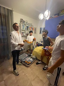 【第19次チェ市訪問甘楽町研修団】0821　ディ　ラッザロ家