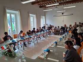 【第19次チェ市訪問甘楽町研修団】歓迎式1