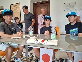 【第19次チェ市訪問甘楽町研修団】歓迎式2
