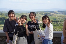 【第19次チェ市訪問甘楽町研修団】0821　マルカントーニ家・ファルコ家