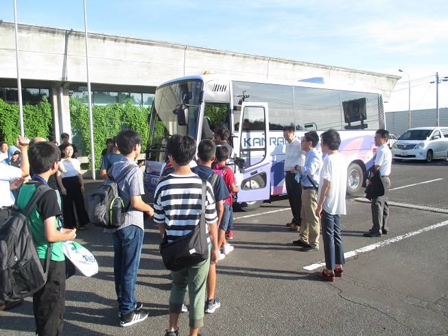 【第17次チェ市訪問甘楽町研修団】出発式・出発