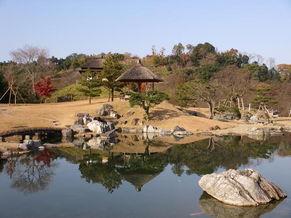 甘楽の里に広がる紅葉