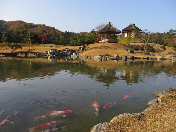 甘楽の里に広がる紅葉