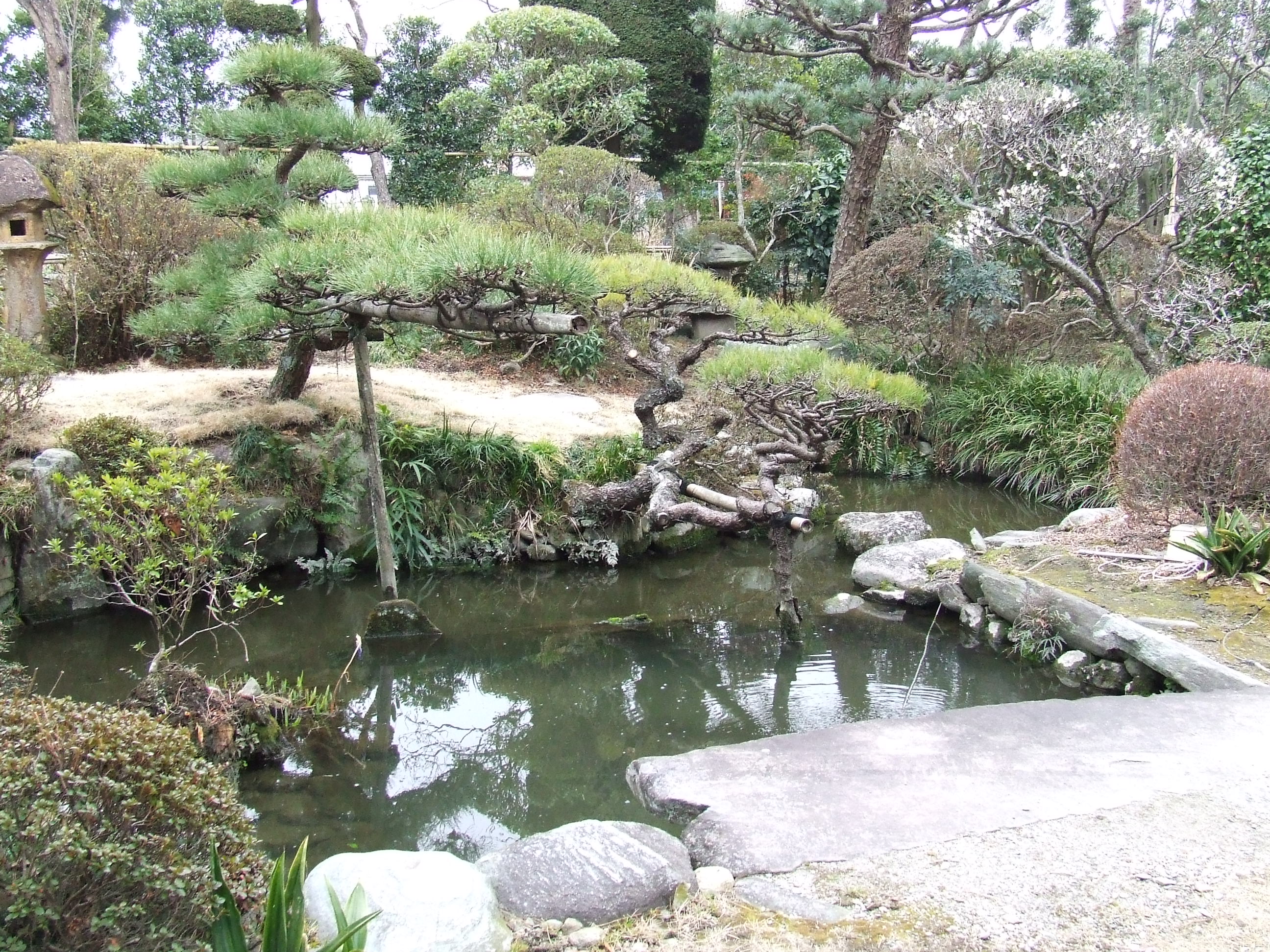 高橋家の庭園