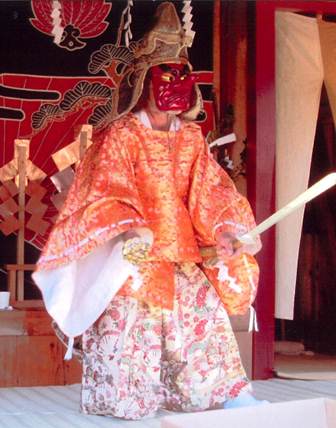 65 白倉神社太々神楽１