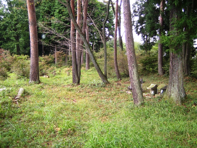 画像：峰城址