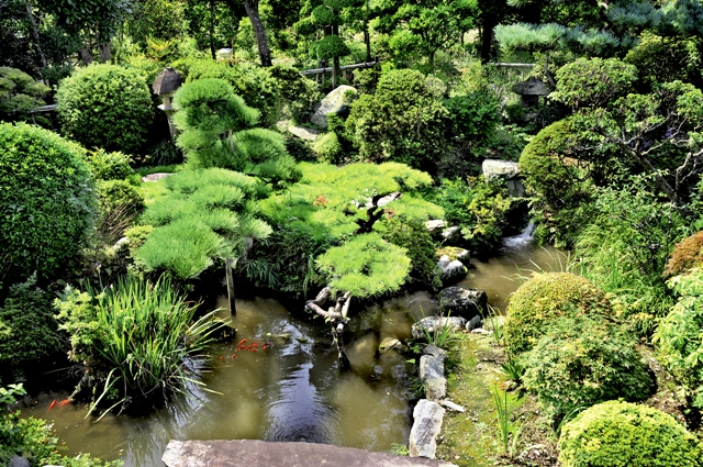 画像：高橋家の庭園