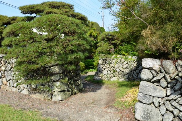 画像：山田家の喰い違い郭