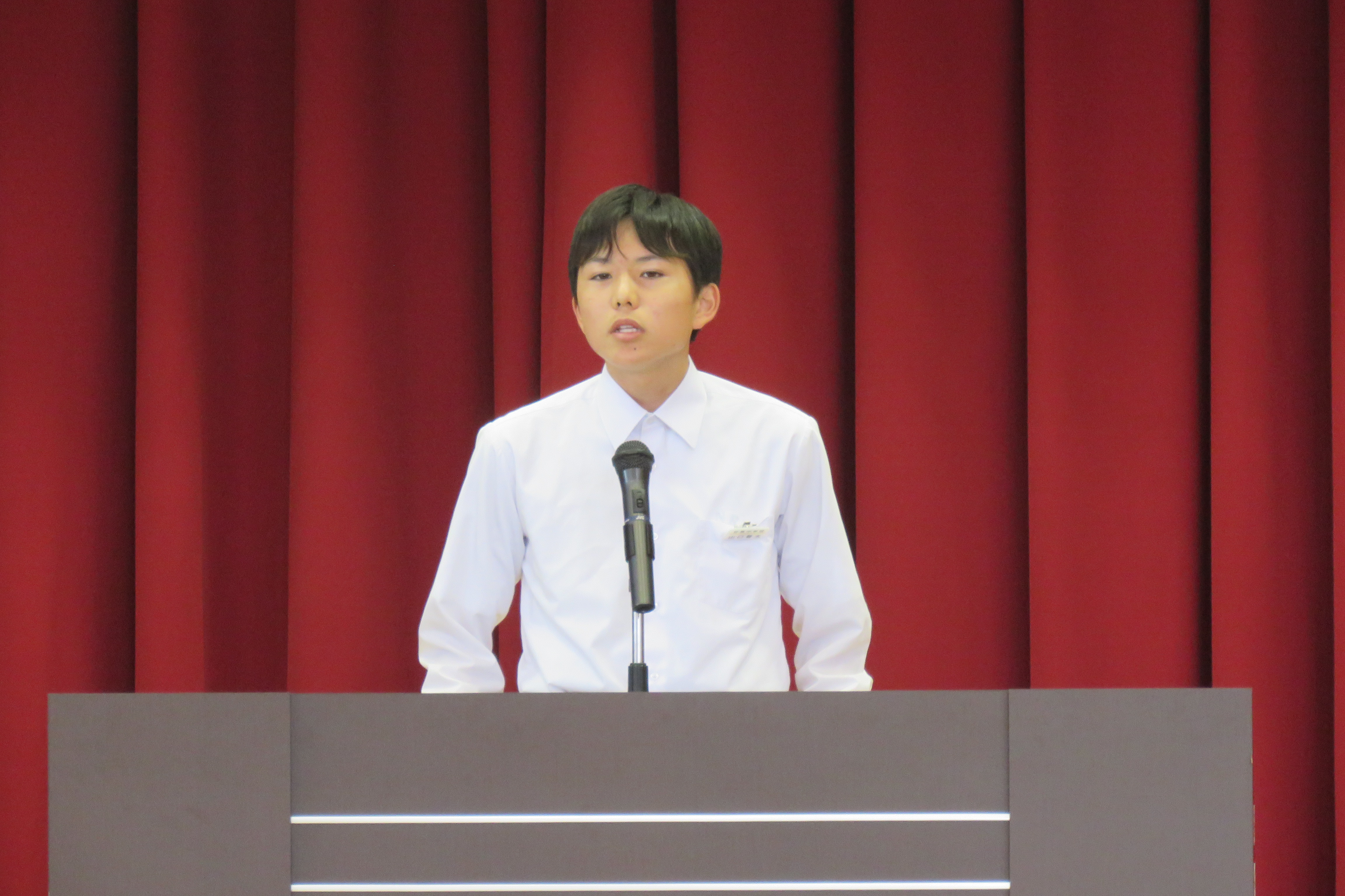 発表の様子