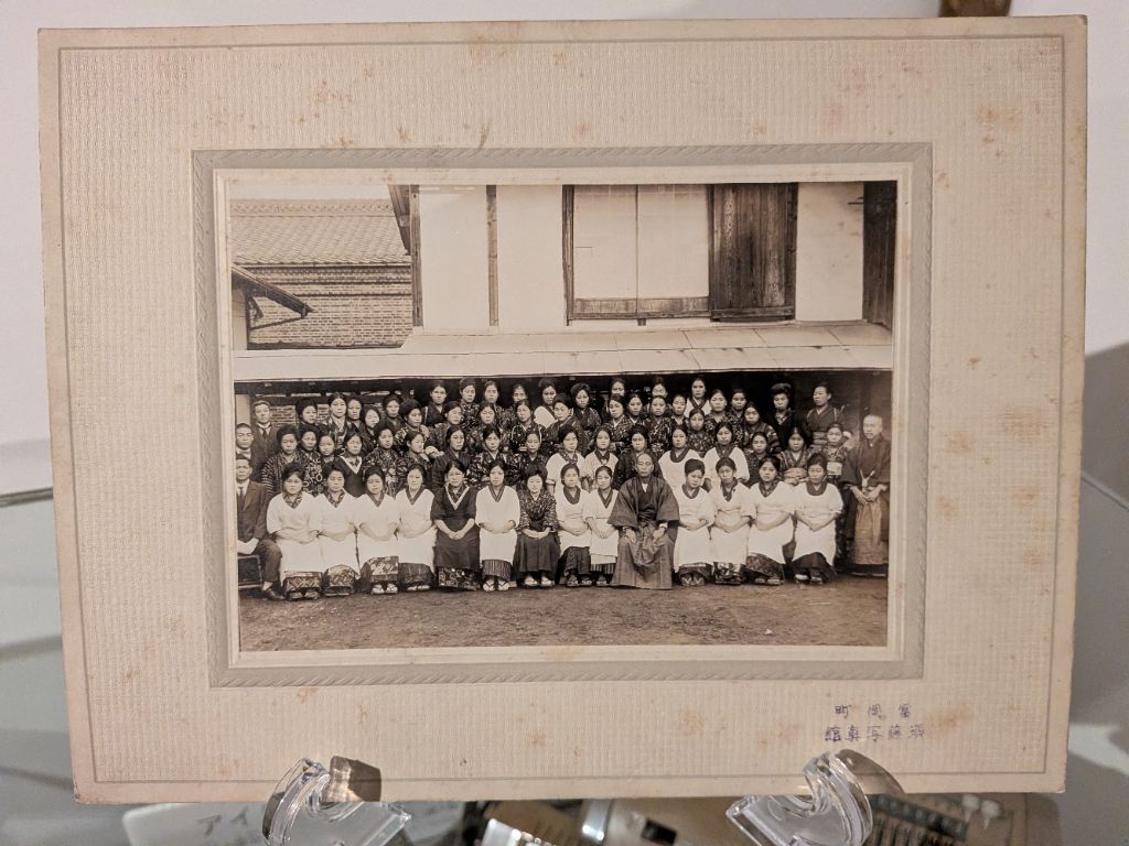 甘楽社白倉組工女一同写真