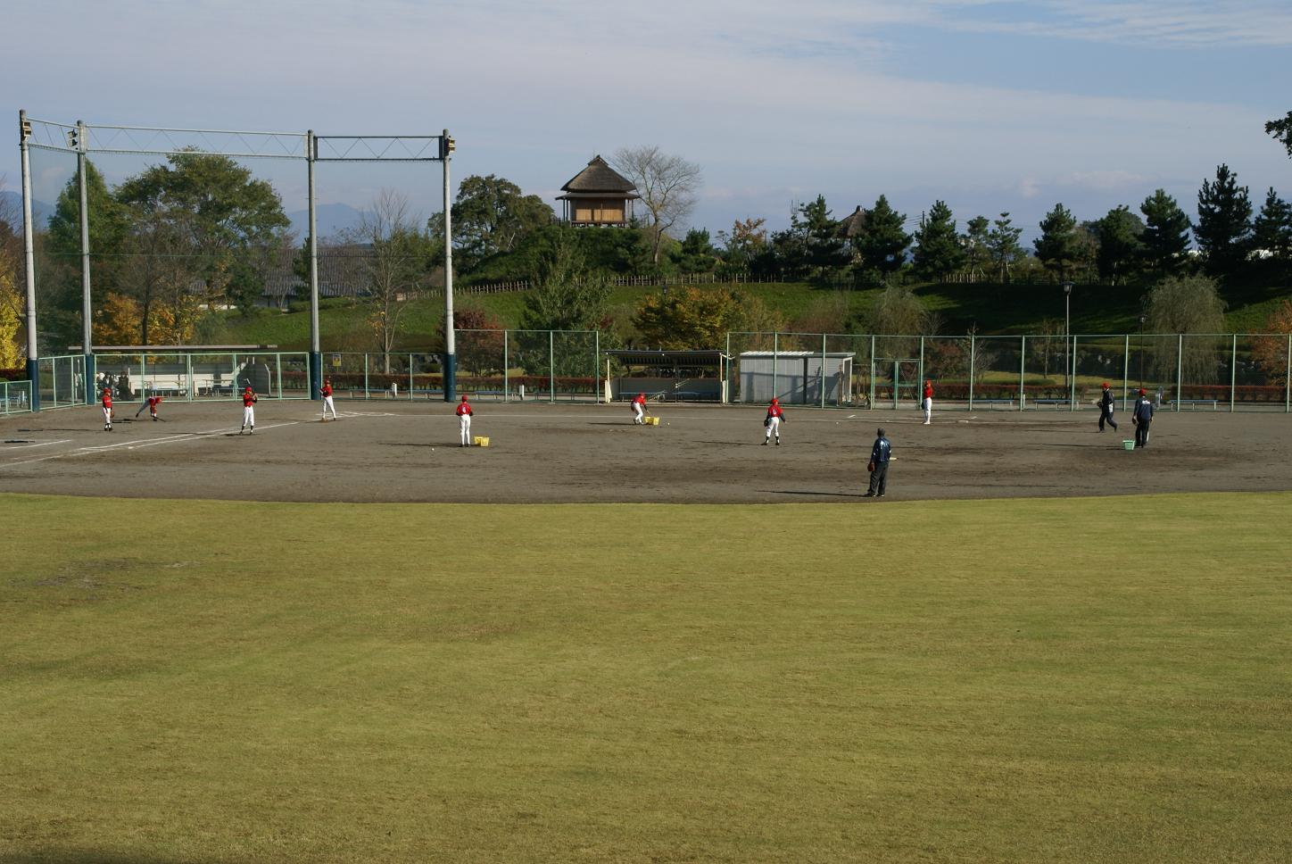 画像：甘楽野球場