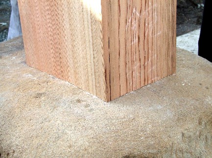 鏡柱の「光付け」3