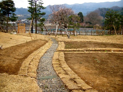 南東庭園・植栽工事1