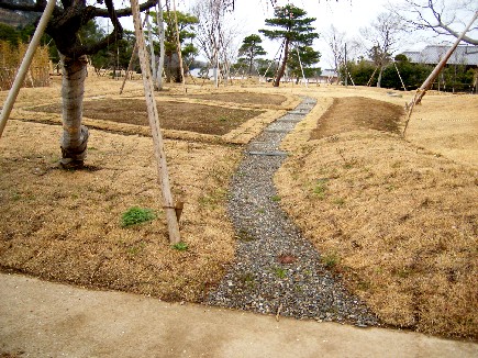 南東庭園・植栽工事2