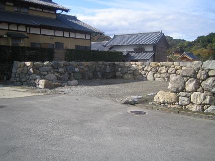 中門の建設前2