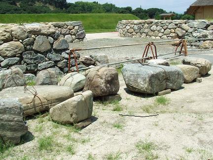 石の選別・遣り方1