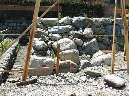 石の選別・遣り方2