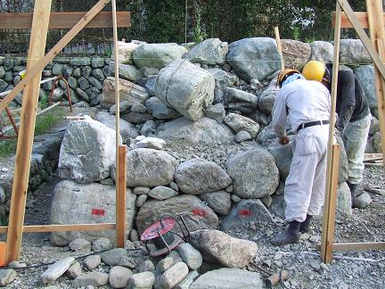 石の選別・遣り方3