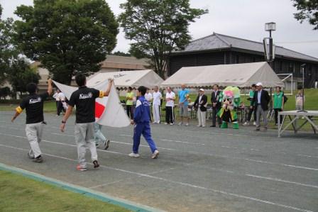 町民体育大会入場行進