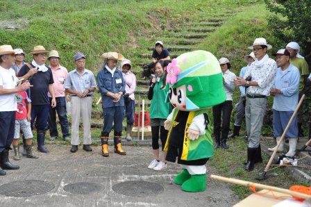 そばの種まきで紹介されたよ