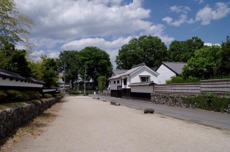 中小路と武家屋敷