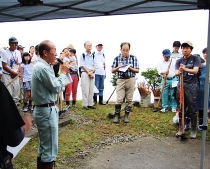 画像：副町長のあいさつ