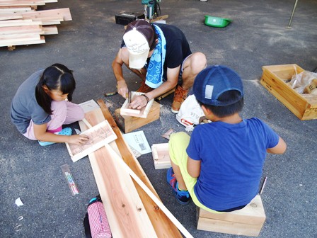 みんなで力を合わせてつくります