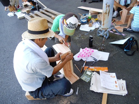 その調子　まっすぐ　まっすぐ