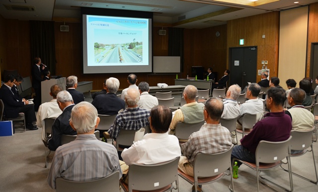 甘楽町の地域創生のための計画を説明