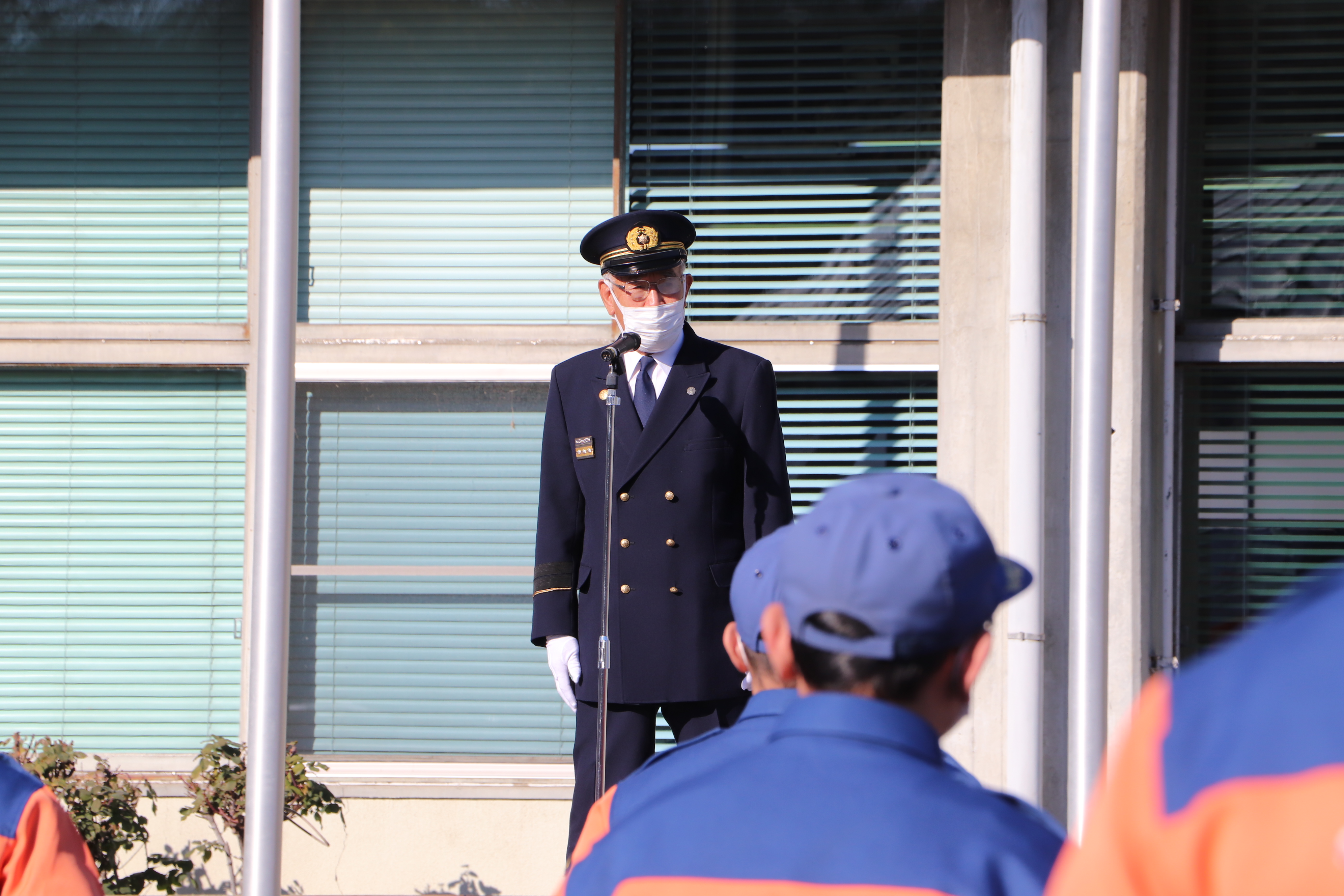 講評を述べる茂原町長