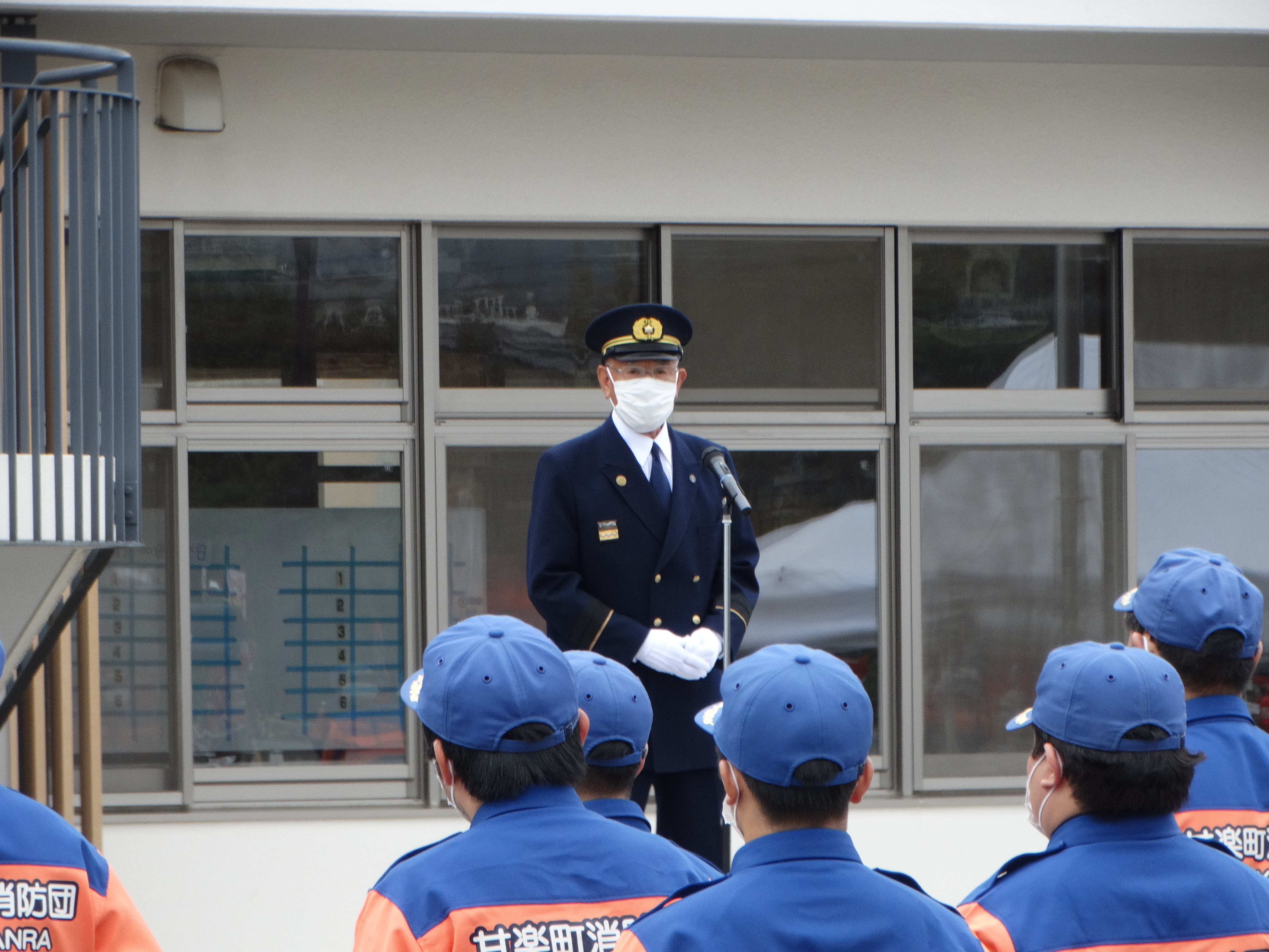 講評を述べる茂原町長