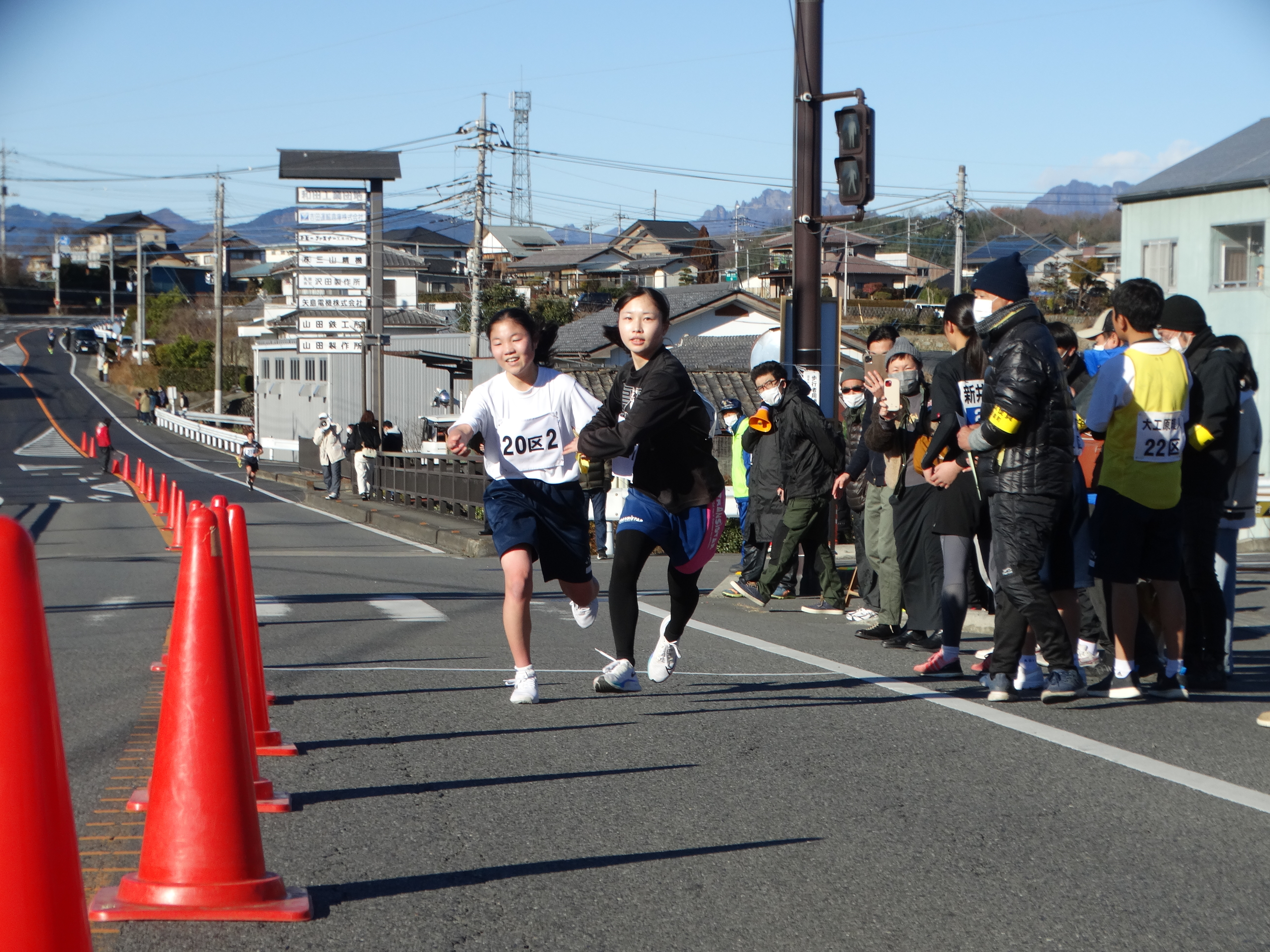 ラストスパート！（第３中継所　20-2区）