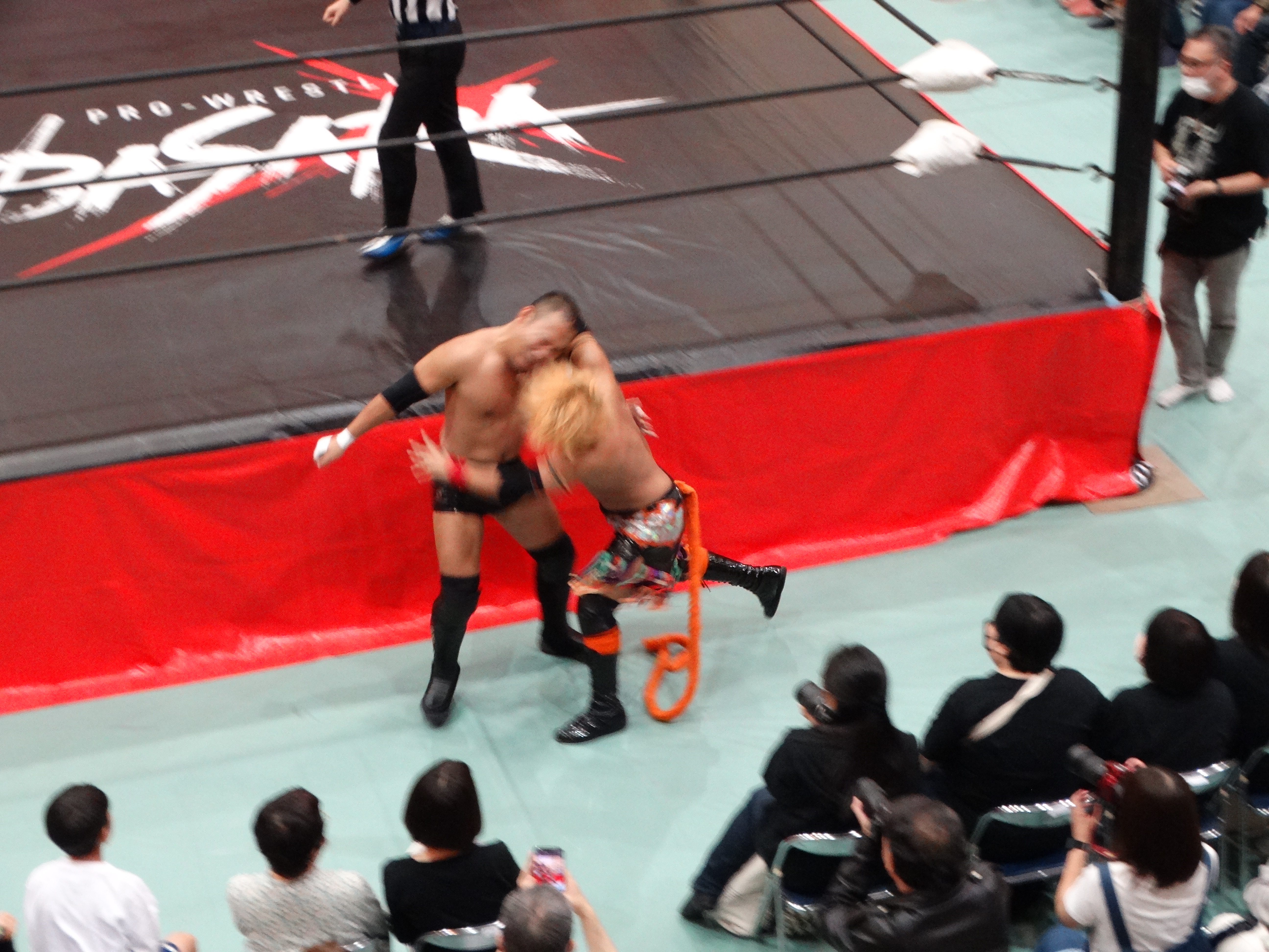 プロレスの醍醐味　”場外乱闘”