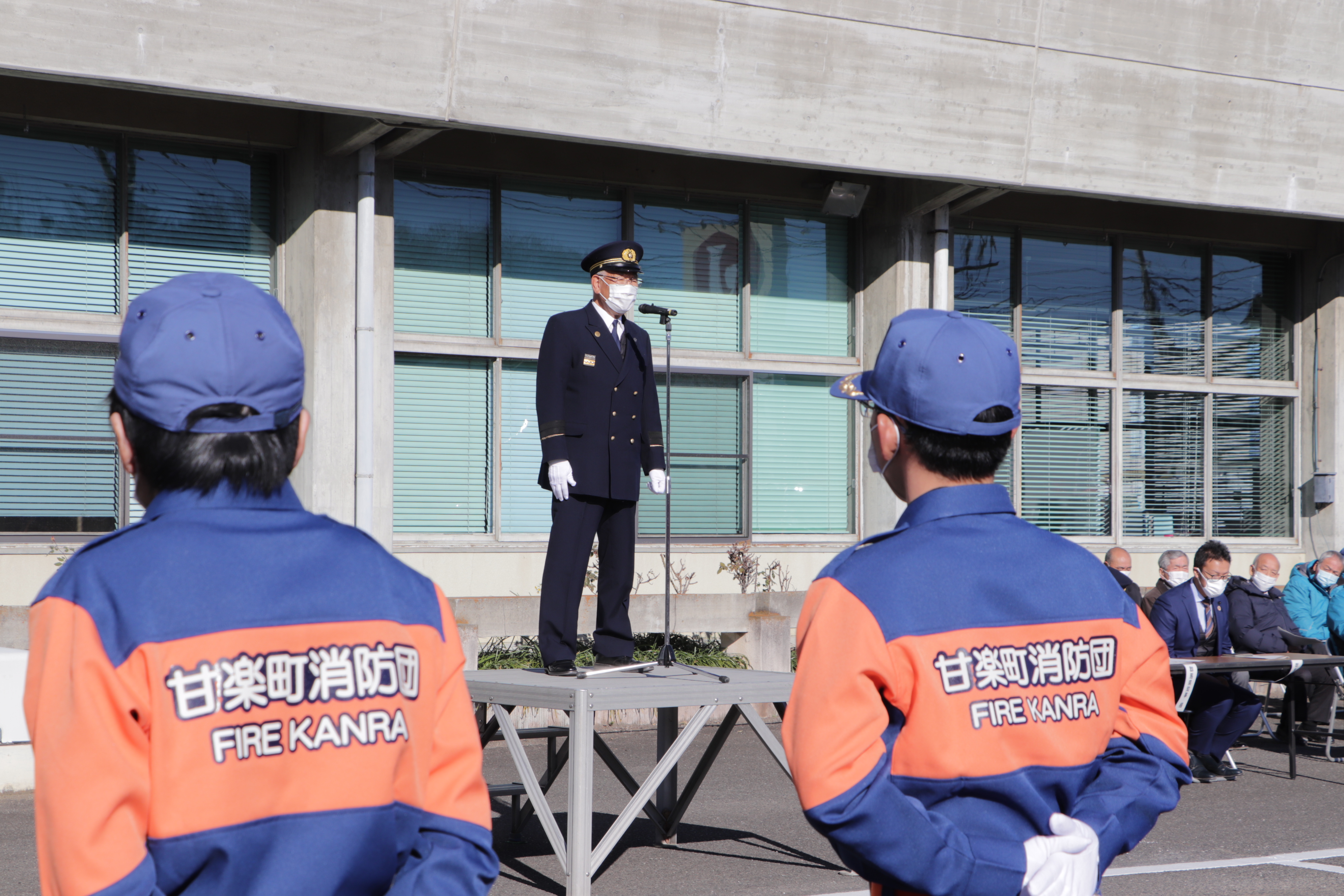 講評を述べる茂原町長