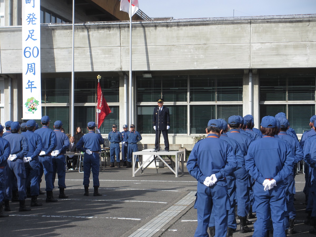 講評を述べる茂原町長