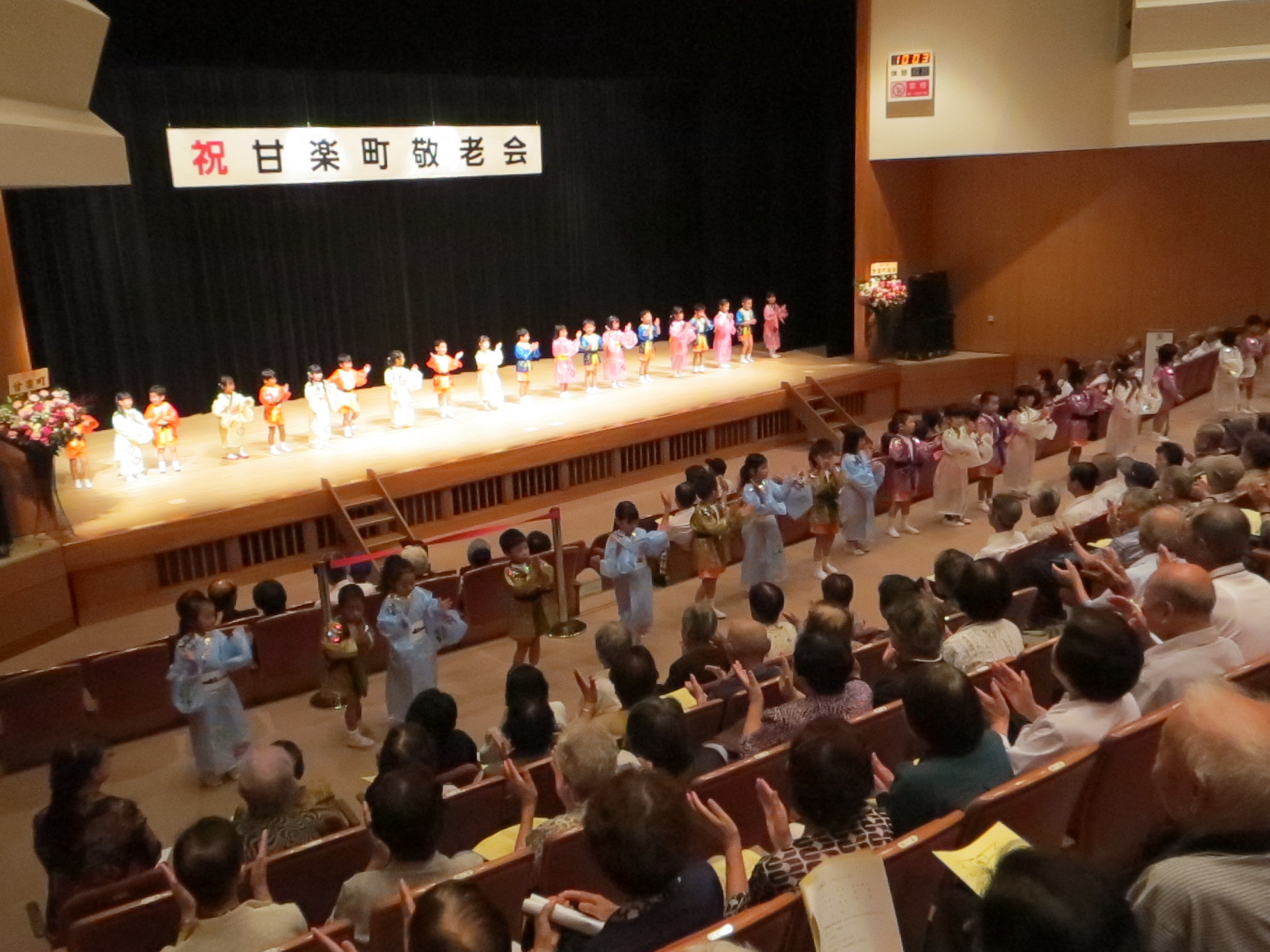 かんら保育園児による「甘楽町音頭」