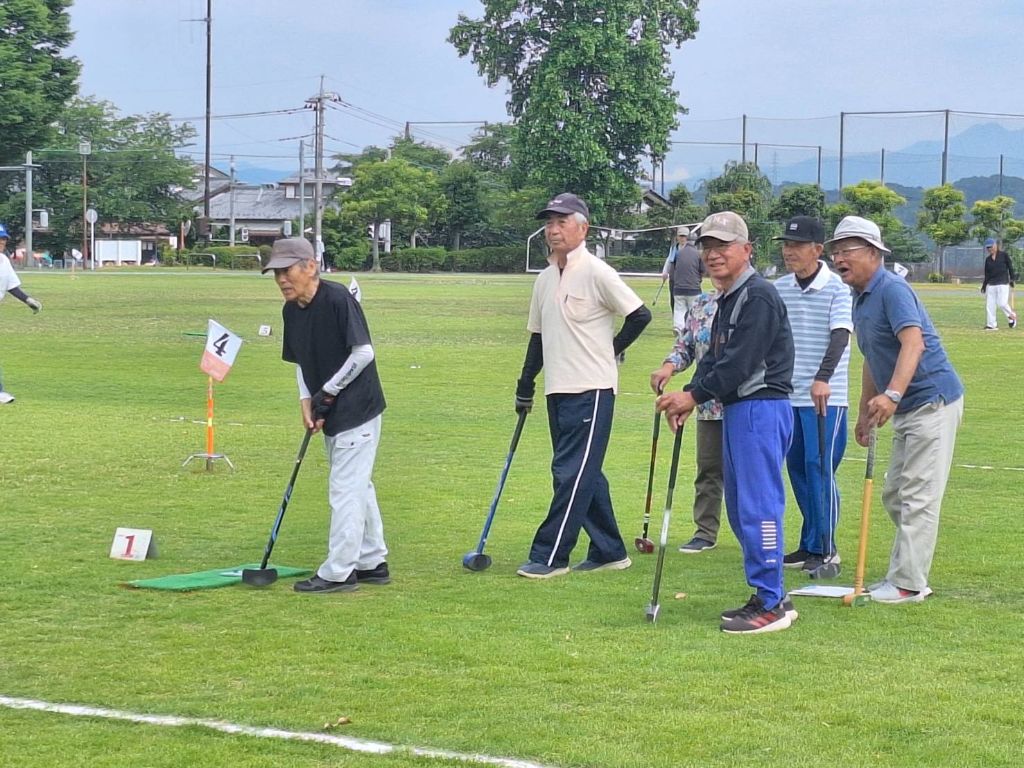 優勝目指してナイスショット!!